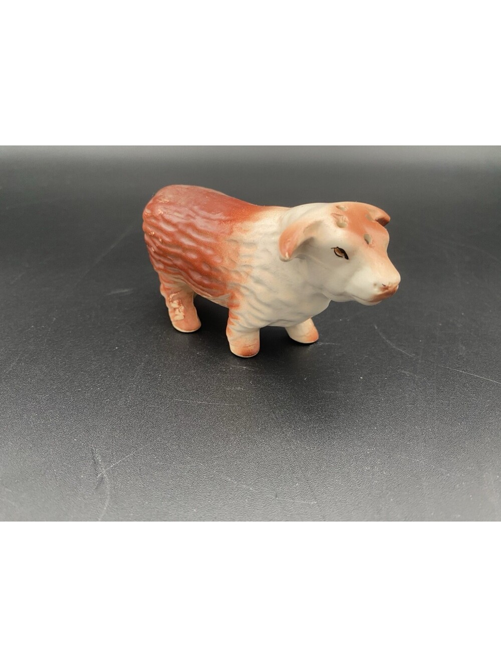 Centennial Novelty Vintage Hereford Cow Ceramic Pepper Shaker